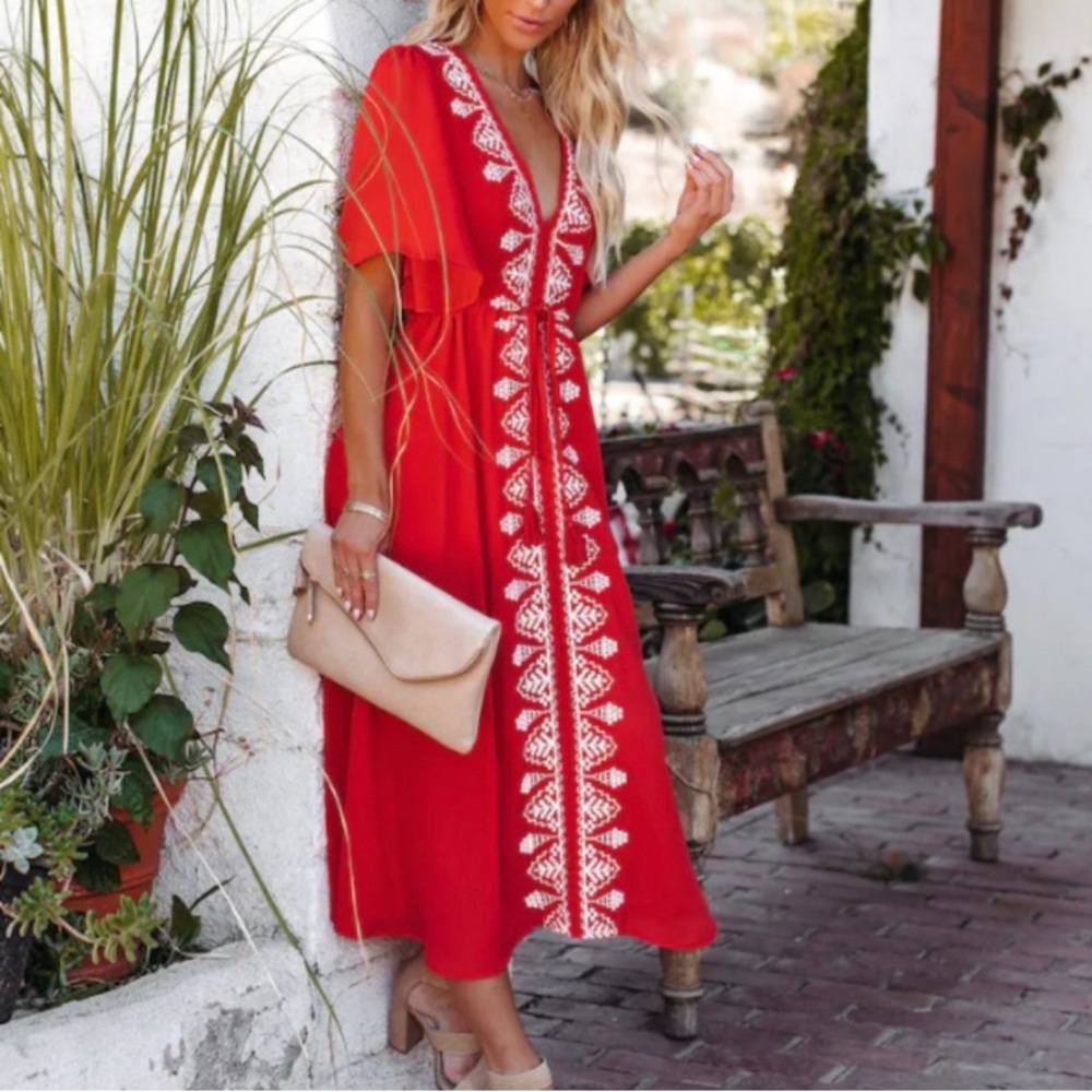 NWT VICI RED Dress